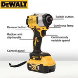 Dewalt DCF850 Wireless Electric Screwdriver Brushed Motor 1.1kg LED Suitable for Screw Removal Drilling And Other Tasks
