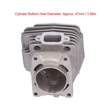Durable Grey Cylinder Piston Kit Compact Easy to Install Replacement Cylinder Kit Metal Piston Assembly Kit for STIHL MS362 、