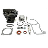 44.7mm Cylinder Piston Set For Stihl 026 MS260 MS 260 Sealing Set And Plugs Cylinder Exhaust Gasket Kit Garden Tool Parts