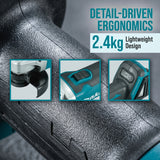 Makita DGA404 125mm Brushless Angle Grinder Cordless 8500RPM Metal Cutting Grinding Polishing Compatible with 18V Battery