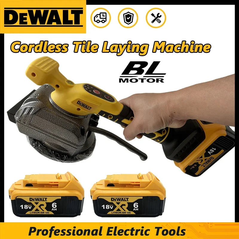 Dewalt Tile Vibration Leveling Machine 5-SPEED Adjustable Tiler Vibrator Tool For Floor Wall Home Tile Tool For 18V Battery