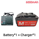 Brand New 18V 9000mAh Li-ion Rechargeable Battery lpega For Replacing Batteries Of Cordless Electric Tools BSZ18,with Charger