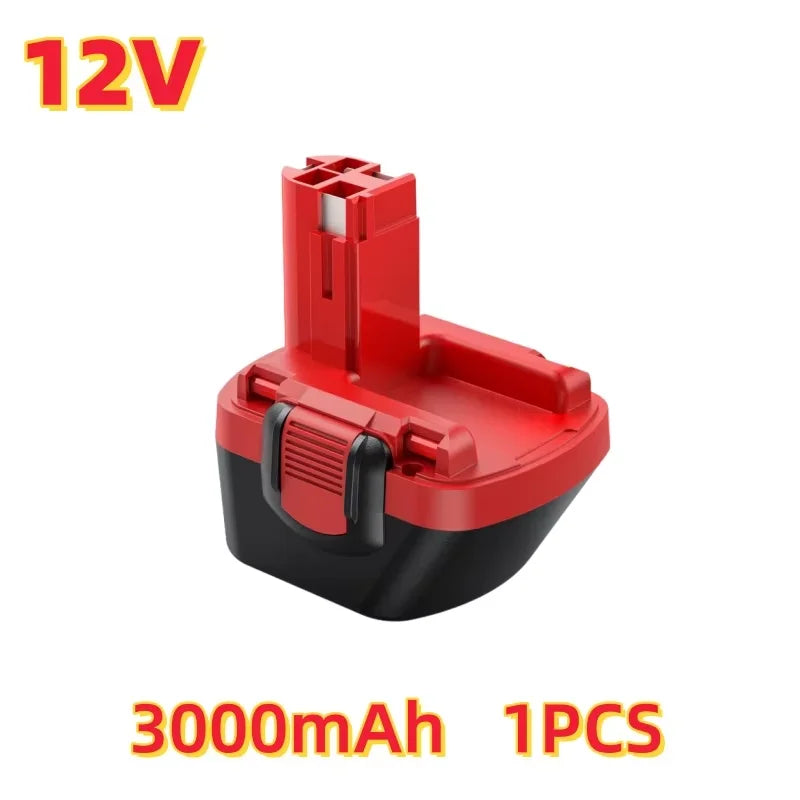 BAT043 BAT045 BAT120 4500mAh Nimh Ni-MH 12V Rechargeable Replacement Battery for Bosch 12 V Drill GSR12VE-2 PSR12VE-2 2607335273
