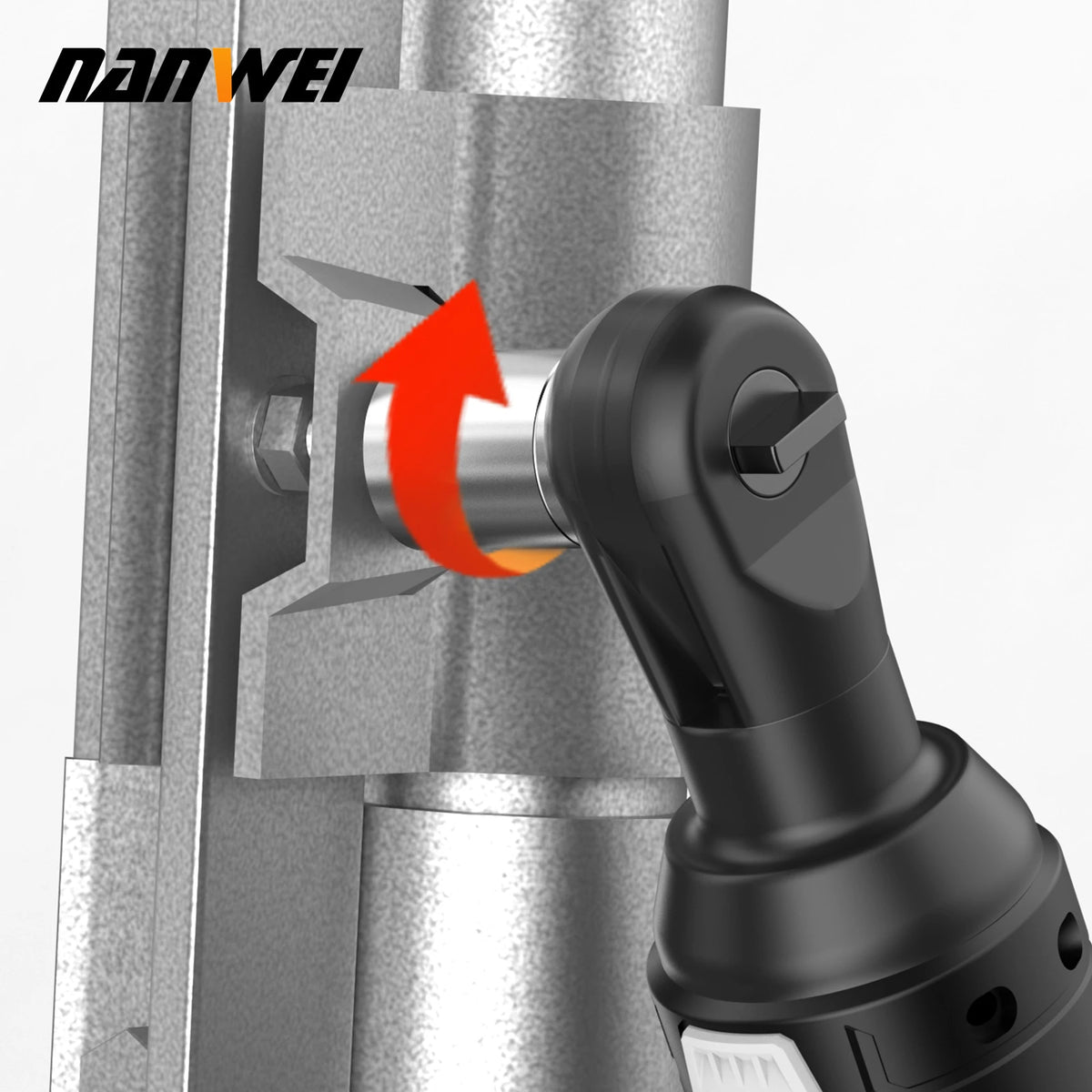 16v Portable Cordless Electric Ratchet Wrench 3/8" Rechargeable Lithium 90 Degrees Right Angle Electric Torque Wrench Set