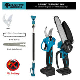 Electric Chainsaw Brushless Telescoping Pole 3 IN 1 Pruner High Branch Saw Garden Tree Pruning Tools For Makita 18V Battery Pins