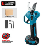 40mm Brushless Electric Pruning Shear Electric Scissors Fruit Tree Bonsai Pruning Branch Cutter For Makita 18V Battery Pin