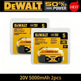 100% Genuine Dewalt 20V 6AH Battery, Rechargeable Lithium Ion Battery, Dewalt DCB200DCBL722/DCL050/DCF850Power Tool Replacement
