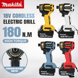 Makita DTD173 Commemorative Edition 18V Brushless Cordless Impact Driver 180Nm High Torque Electric Screwdriver Power Tool