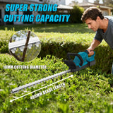 Brushless Electric Hedge Trimmer 3000RPM Cordless Portable Bush Trimmer Lawn Mower Garden Yard Tools For Makita 18V Battery Pin