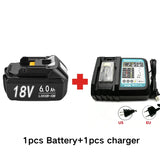 For Makita 18V 6Ah 8Ah Battery Rechargeable Battery 100% Real Capacity 18650 Lithium-ion Cell Suitable For Makita Power Tool
