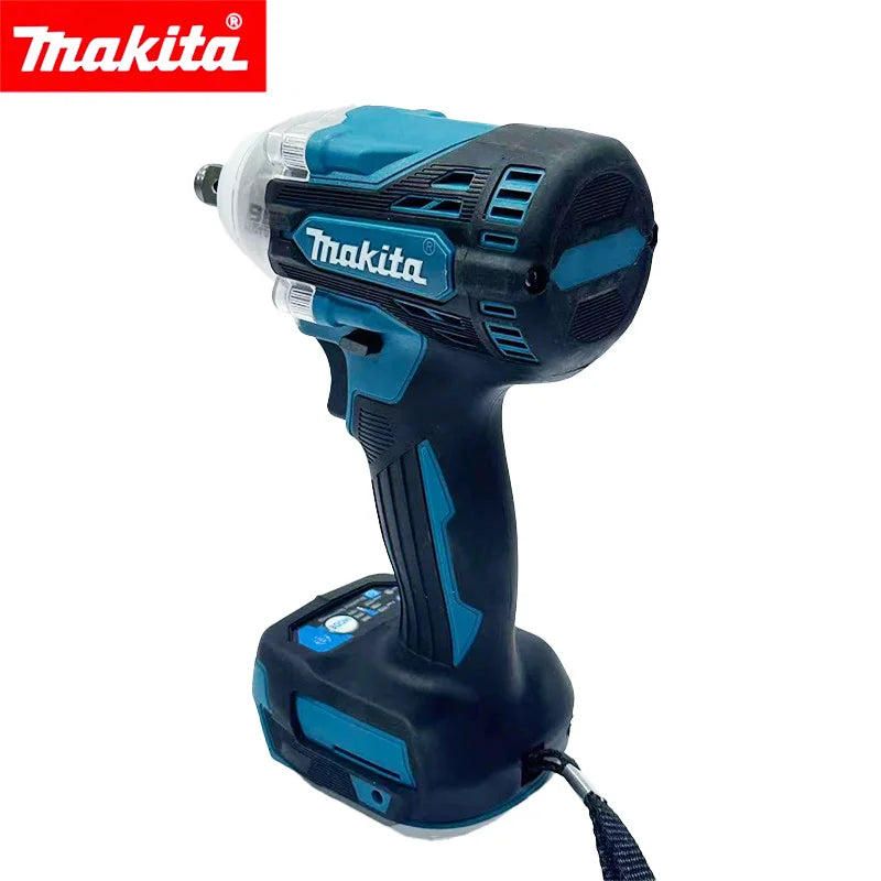 Makita DTW300 18V Brushless Cordless Impact Wrench, 330Nm High Torque Lithium Tool, Auto Repair for Quick Tire Removal