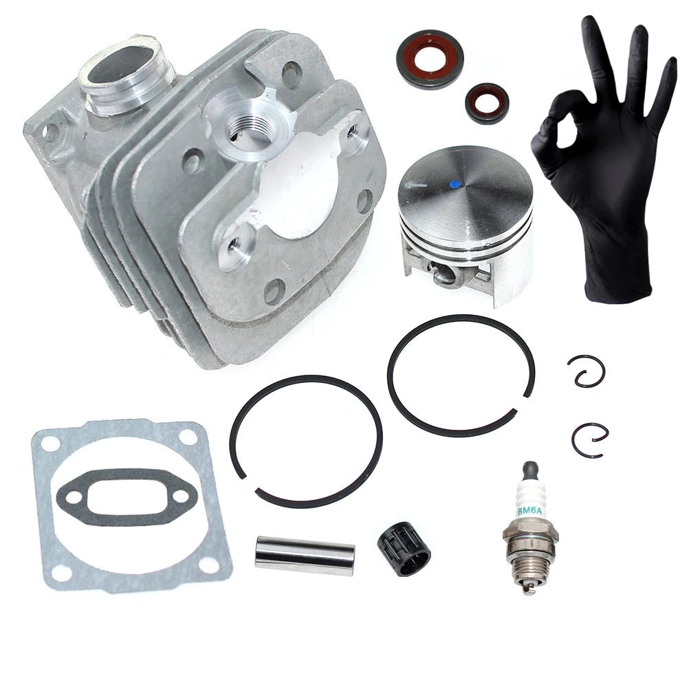 42mm Cylinder and Pisotn Kit For STIHL 024 024AV 024S 024SW 024WB 024 SWVH MS240 PN 1121 020 1200 1121 020 1212