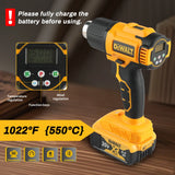 Dewalt DCE530 20V Cordless Heat Gun With 5-in-1 Nozzles 2 Speed Modes Lightweight Paint Stripping Adhesive Softening Power tools