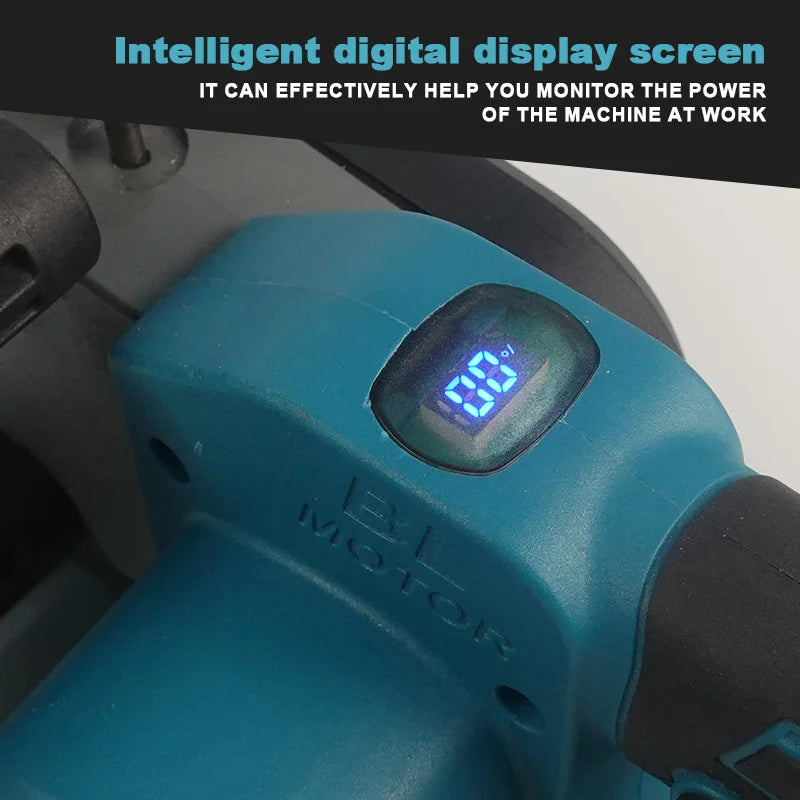 Electric Goddess 16inch Brushless Electric Chain Saw Handheld Wood Cutting Chain Saw Power Tool For Makita 18V Battery Pin