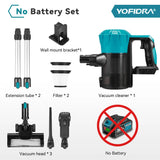 YOFIDRA 1.5L Cordless Electric Vacuum Cleaner Efficient Rechargeable Dust Catcher Cleaning Power Tools For Makita Battery Pin