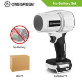 ONEGREEN 2000W Electric Brushless Turbo Fan Blowers Cordless 150000RPM Air Blower Violent Power Tools for Makita 18V Battery