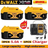 100% Original DeWALT Battery 20V/60V 6Ah 9Ah MAX FlexVolt for DCB606 DCB205 DCB206 DCB209 DCB182 Power Tool with Battery