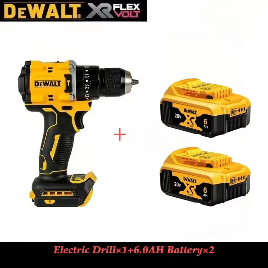 DEWALT DCD805 20V Brushless Hammer Drill with Lithium-ion Battery Kit, Compact Multi-function Percussion Drill for Home & Pro