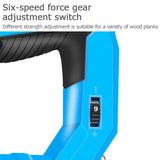 2300W Electric Nailer Straight Staple Nail Gun F30/F25/F20/F15 220V Woodworking Tool Furniture Tacker for Home Improvement