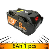 8AH Li-ion 18V For RIDGID R840087 Battery R840083 R840085 R840086 Capacity 6.0/4.0ah Rechargeable Power Tool Series AEG Series
