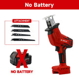 M-WALK Cordless Reciprocating Saw 18V Adjustable Speed Electric Saw Wood Metal Pipe Cutting Tools For Milwaukee 18V Battery Pins