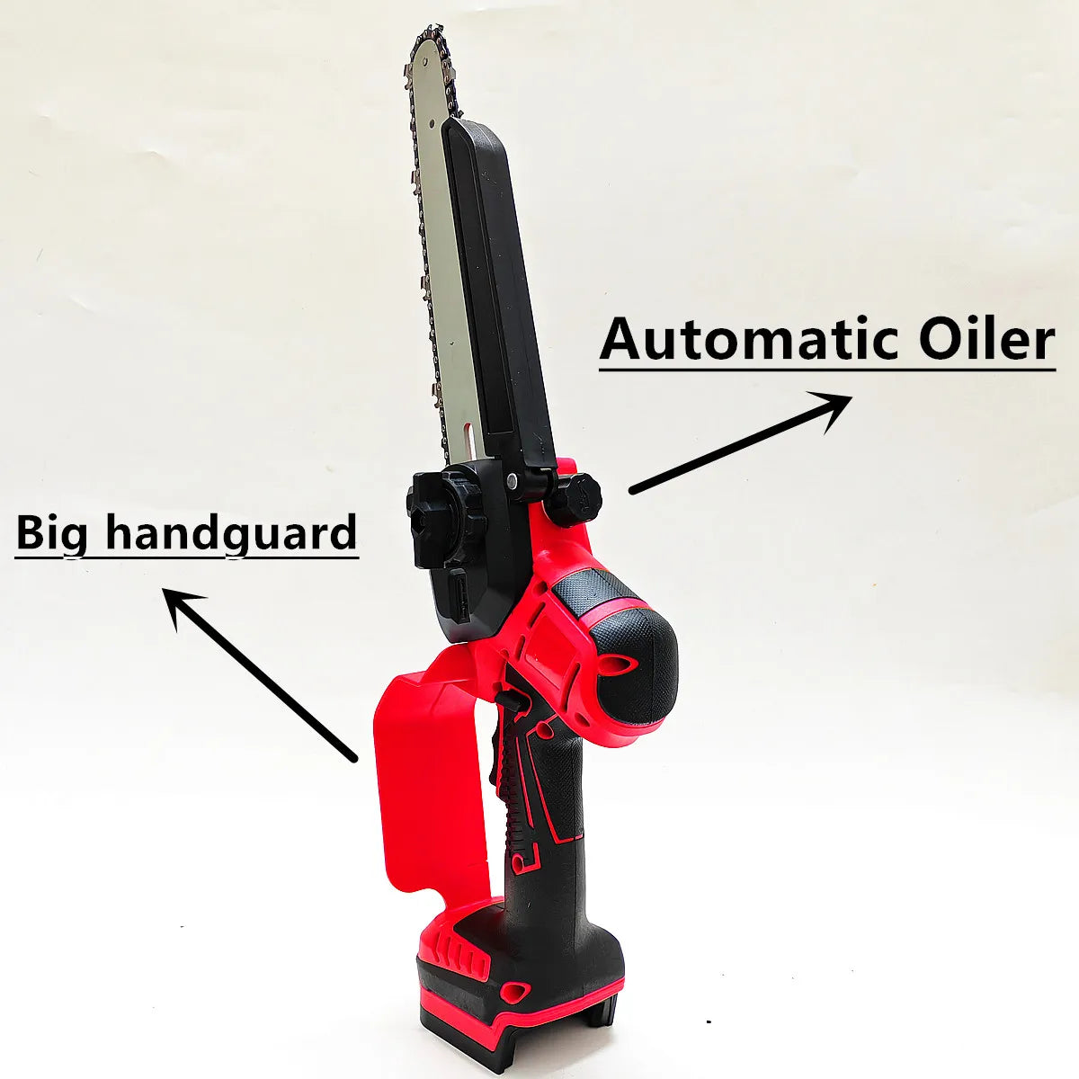 High-power Chainsaw 8 Inch Auto Oiler Brushless Electric Chain Saw Pruning Wood Cutting Power Tools For Milwaukee 18V Battery