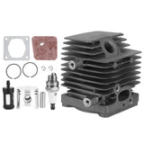 Grey Cylinder Piston Kit Compact Metal Piston Kit Assembly Easy to Install Big Bore Cylinder Kit for STIHL FS75 FS80 FS85 HS75