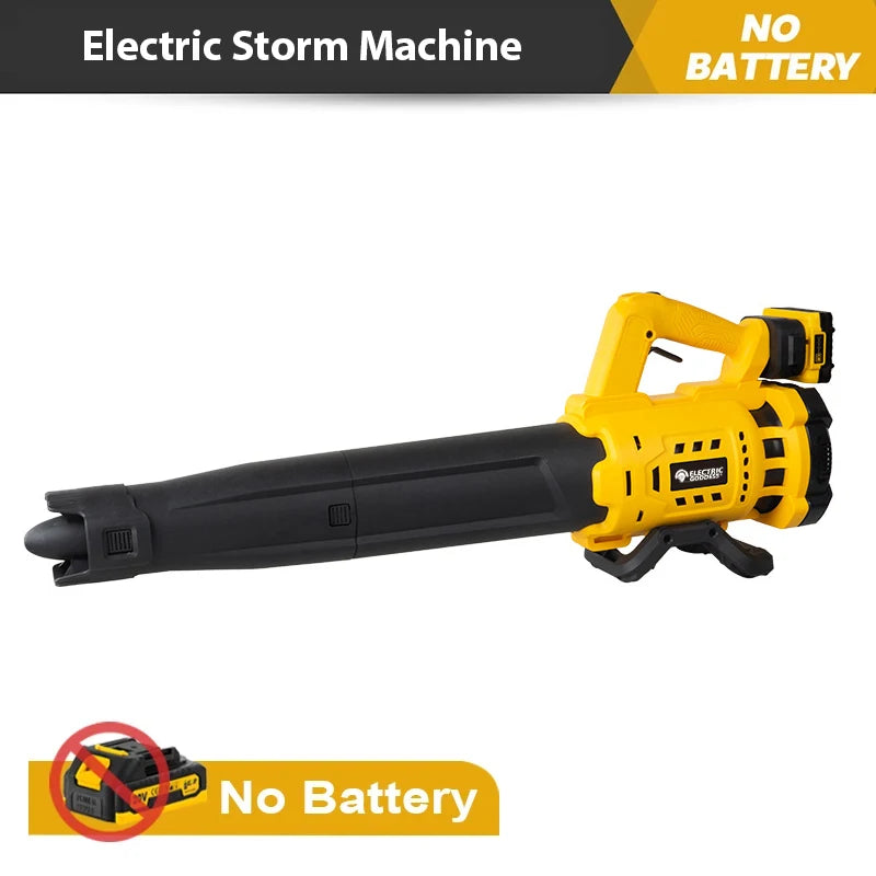 Electric Goddess Cordless Air Blower Brushless Handheld Leaf Hair Drier Courtyard/Home Power Tool For Dewalt 21V Battery ﻿ ﻿