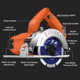 Electric Circular Saw Cutting Machine Copper Wire Motor 5M Extended Wire Handheld Power Tool for Wood Metal Tile