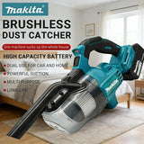 Makita 18V LXT Cordless Vacuum Cleaner Hand Held Unit With Integrated LED Light For Sofa Carpet And Indoor Household Cleaning