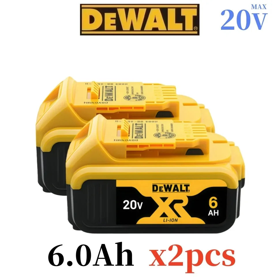 100% Original DeWalt Battery 20V XR 60V 9.0Ah 6.0Ah 5.0Ah DCB206 DCB209 DCB200 DCB205 DCB184 DCB181 For 20V Dewalt Power Tools