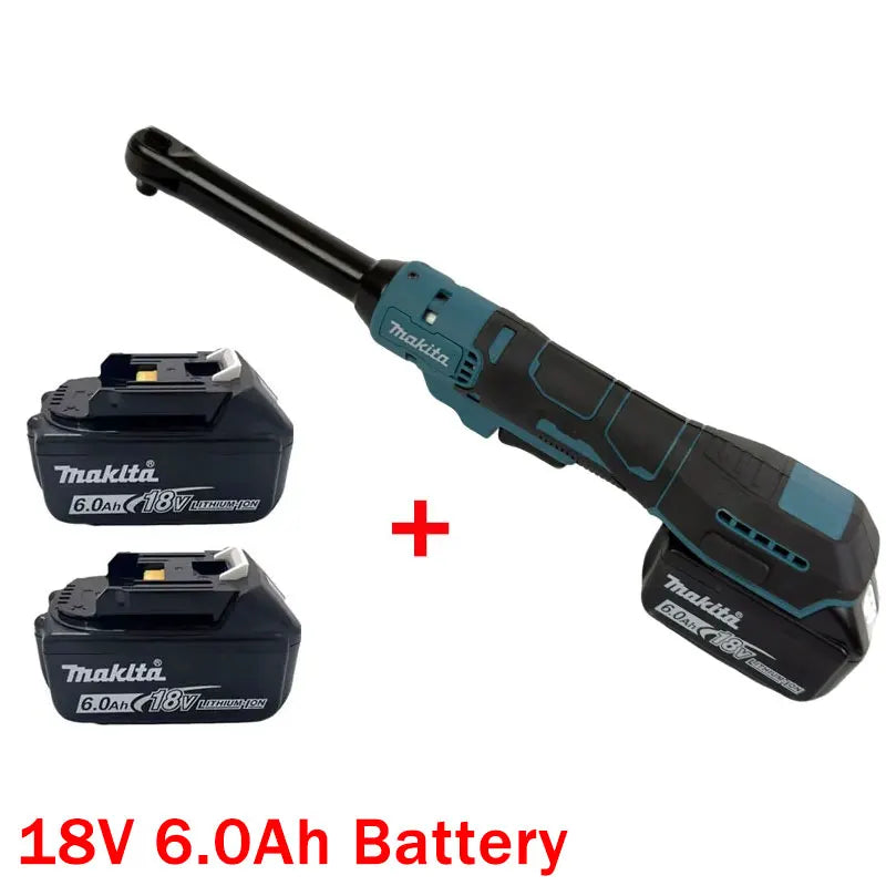 Makita Ratchet Wrench Extended Head Cordless Removal Screw Nut 220N.m 3/8" 1/2" Electric Driver Power Tools For 21V Battery