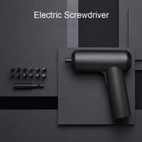Xiaomi Mijia Electric Screwdriver 3.6V 2000mAh 5N.M Torque Electric Screwdriver Household With 12Pcs S2 Screw Bits Mi Home Tools