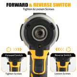 DEWALT 20V MAX Atomic Compact Brushless Impact Wrench DCF850B, 3-Speed 3250 RPM with 3-LED Light for Tight Spaces