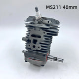 38mm 40mm Engine Motor Cylinder Piston Crankshaft Fit For Stihl MS171 MS181 MS181C MS211 MS211C Garden Tools Gas Chainsaw Parts