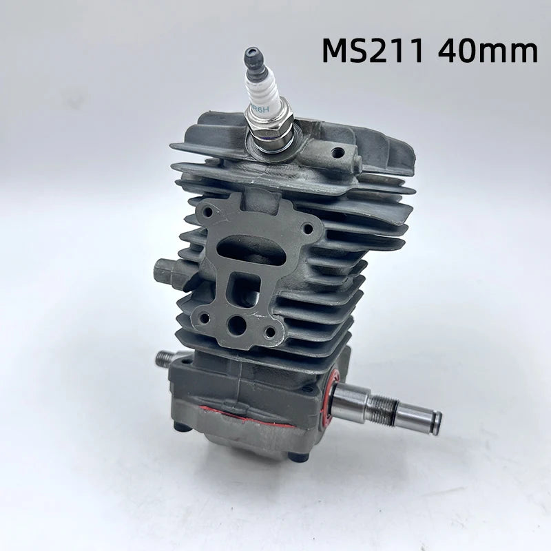 38mm 40mm Engine Motor Cylinder Piston Crankshaft Fit For Stihl MS171 MS181 MS181C MS211 MS211C Garden Tools Gas Chainsaw Parts