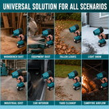 For Makita Handheld Construction Blower, 200m/s Jet Like Air, 800G Wind Power, Portable Cordless Debris Cleaner Tool