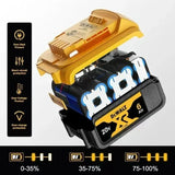 100% Original DeWALT 20V/60V 9.0Ah Power Tool Battery DCB206 DCB205 DCB200 DCF887 DCG405 DCD791 DCF922 DCF850 DCD805 Tool Batter