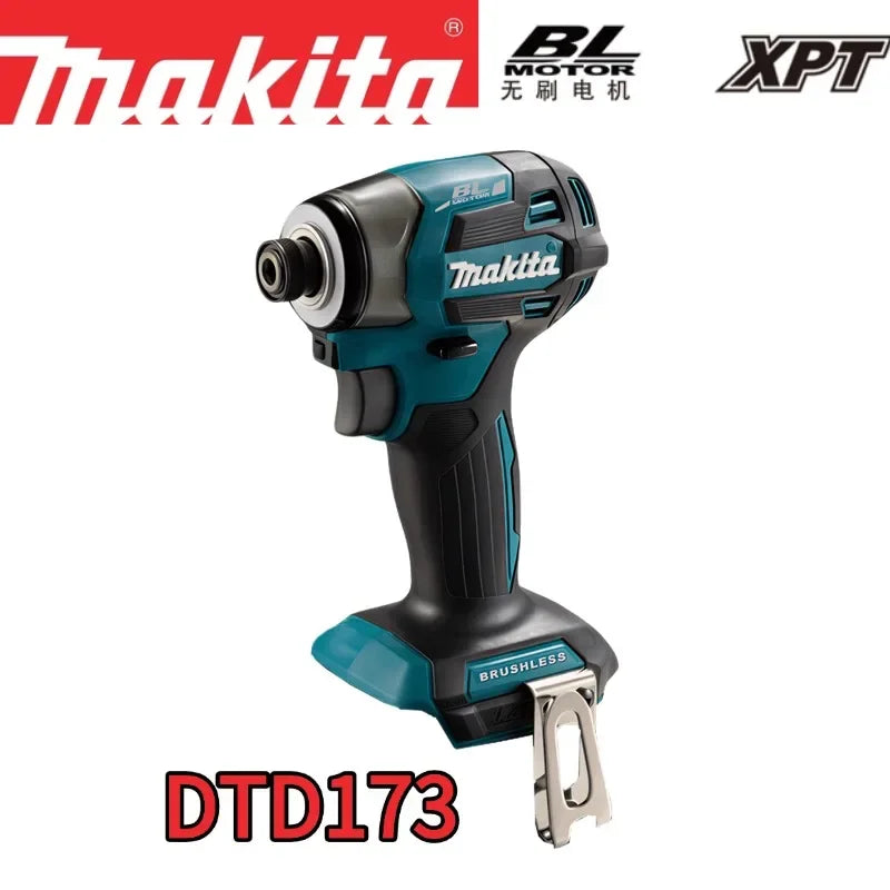 Makita DTD173 18V Cordless Impact Driver LXT BL Brushless Motor Electric Drill Wood/Bolt/T-Mode 180 N·M Rechargeable Power Tools
