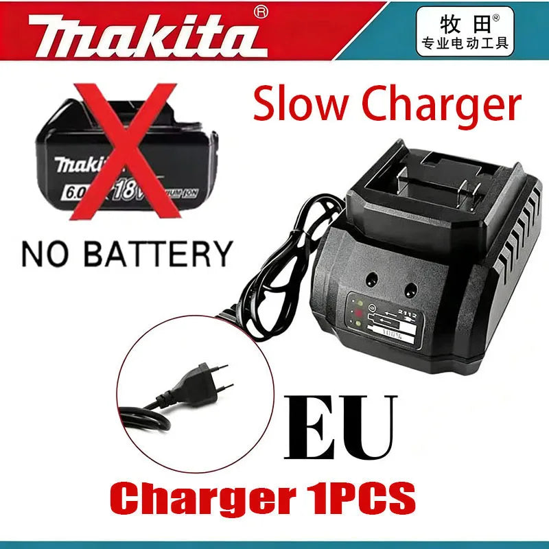 18V 6.0Ah Makita Battery Original Lithium Ion Rechargeable Battery 18V 6.0Ah Replacement Battery BL1860 BL1850 BL1860B DDF487