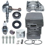 46mm Cylinder Piston kit Crankshaft with Spark Plug Replacement for Stihl MS390 MS290 MS310 029 039 Chainsaw Cortador De Grama