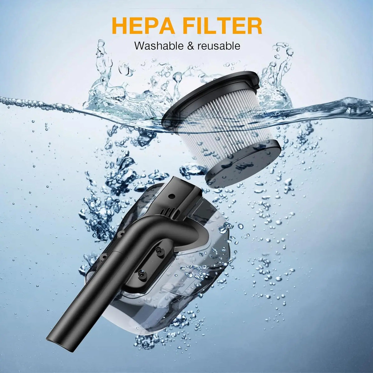 5 in 1 Cordless Handheld Vacuum Cleaner for Makita 18V Battery Portable for Hard Floor Carpet Car Pet Hair Cleaning