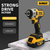 Dewalt DCF880 High-Torque Brushless Wireless Impact Wrench Lightweight 20V Battery Powerful Tool for Automotive And DIY Projects