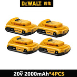 100% Original 20V 6.0Ah MAX Battery Power Tool Replacement For DeWalt DCB184 DCB181 DCB182 DCB200 20V 5A 6A 18Volt 20v Battery.