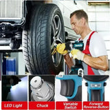 Makita DTW700 18V LXT Brushless Cordless Impact Wrench Electric Tool for Auto Repair Heavy Equipment Assembly