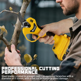 Electric Goddess Brushless 50mm Electric Pruning Shear Cordless Fruit Tree Bonsai Electric Scissors For Dewalt 20V Battery Pin
