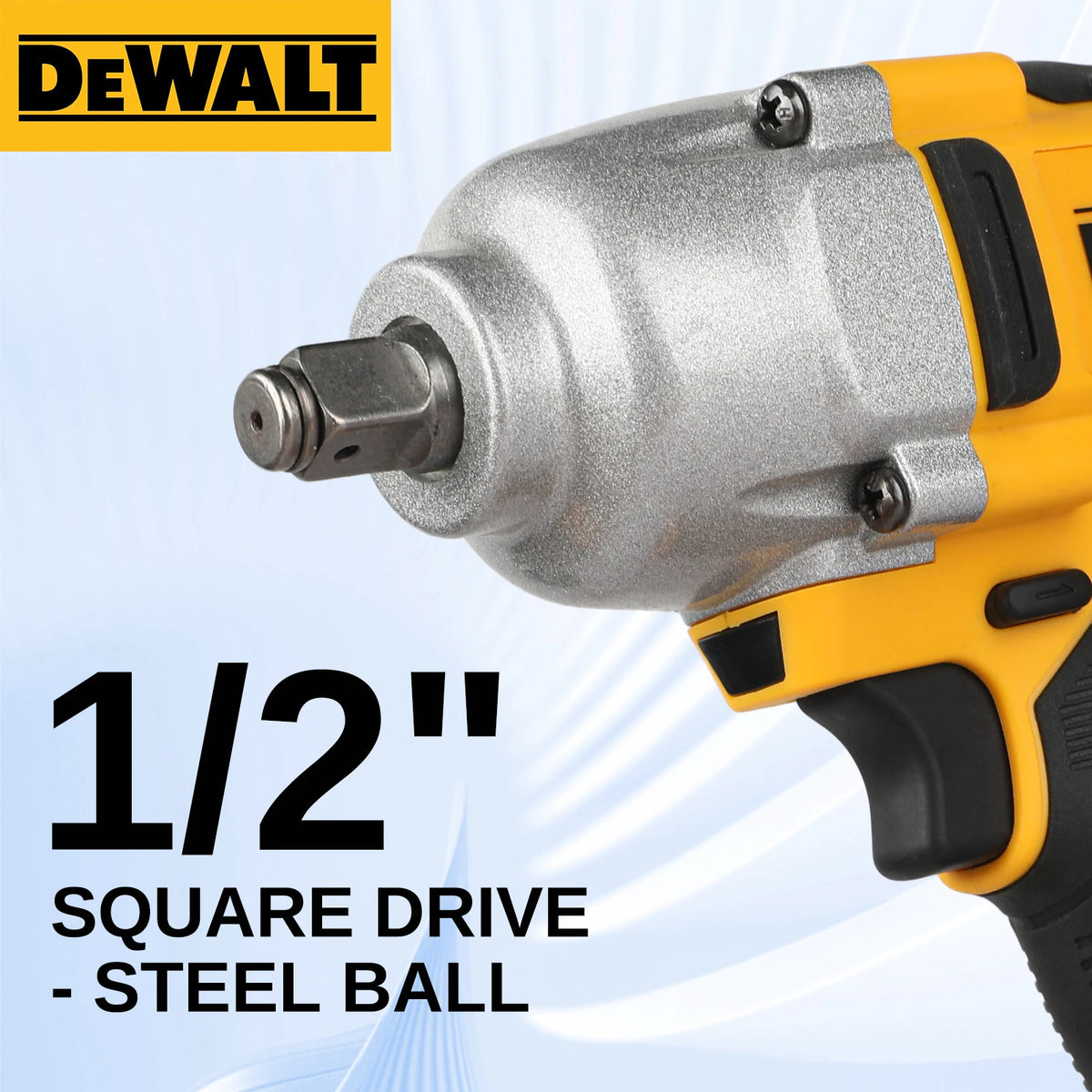 DEWALT DCF900 20V Brushless High Torque Impact Wrench 1/2" Variable Speed Durable Cordless Tool for Auto Repair Construction