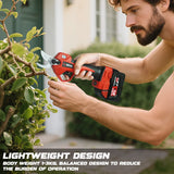 EGOD Brushless 45mm Electric Scissors For Milwaukee 20V Battery Cordless Fruit Tree Bonsai Electric Pruning Shear