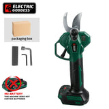40mm Brushless Electric Pruning Shear Electric Scissors Fruit Tree Bonsai Pruning Branch Cutter For Makita 18V Battery Pin