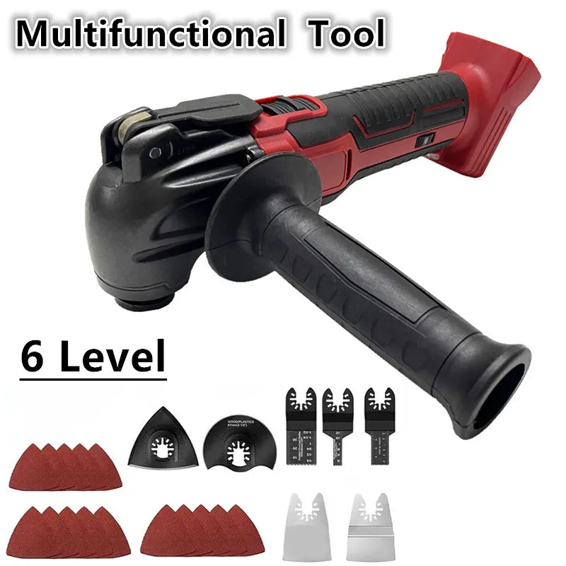 For Milwaukee 18V Battery Multifunctional Tools Cordless Oscillating Multi Tool Electric Trimmer Saw Vibration Woodworking Tool